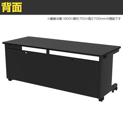 eデスク オフィスデスク ベーシックデスク 豊富なサイズ 天板:メラミン化粧板 幅1800×奥行750×高さ720mmの画像
