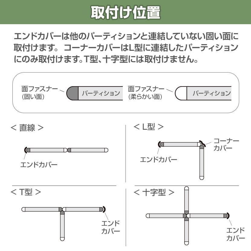 布張り OGシリーズ パーテーション オフィス 間仕切り クロスパーテーション 衝立 おしゃれ 面ファスナー連結 幅1200×高さ1500mm SS-OG-152CG 【アルマイト】