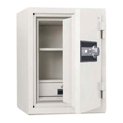 金庫 ダイヤル式 耐火金庫 内容量：51.2L 重量：180kg キングクラウン STJ-50SD 中型 大型 二重ロック 事務所 業務用 家庭用 | 日本アイ・エス・ケイ