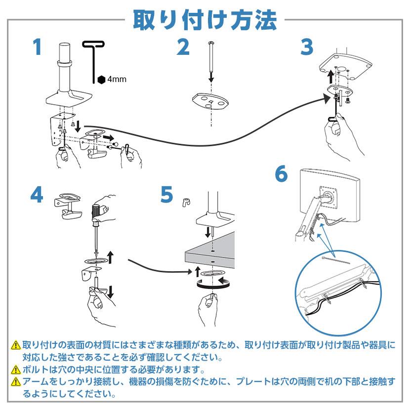 エルゴトロン（ergotron） オプション LX シングルアーム用グロメット