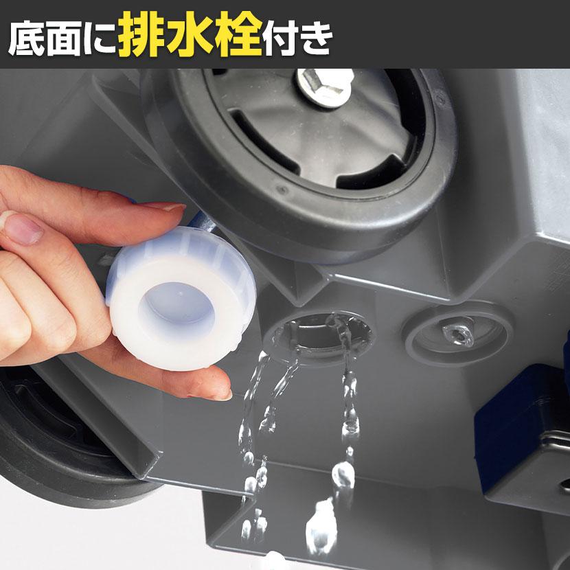 テラモト キャスターペール 74L ゴミ箱 分別 防臭 耐候剤配合 幅388×奥行575×高さ824mm_2