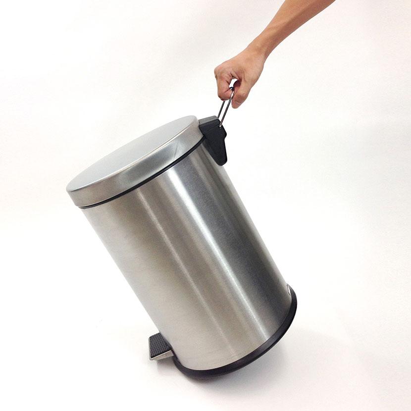 テラモト ペダルボックス 20L ゴミ箱 ペダル式の画像