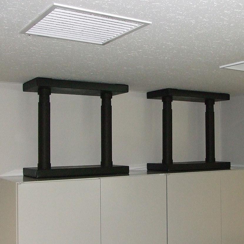 イーサポート Sサイズ 転倒防止具 ブラック E-3045 地震対策 耐震 防災 固定 | TF SERVICE | 02