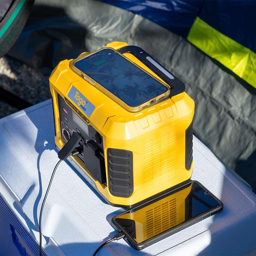 TogoPower ADVANCE500 ポータブル電源 防災安全協会推奨 純正弦波 500W(瞬間最大電力1000W) 400Wh BCP対策 |  | 01