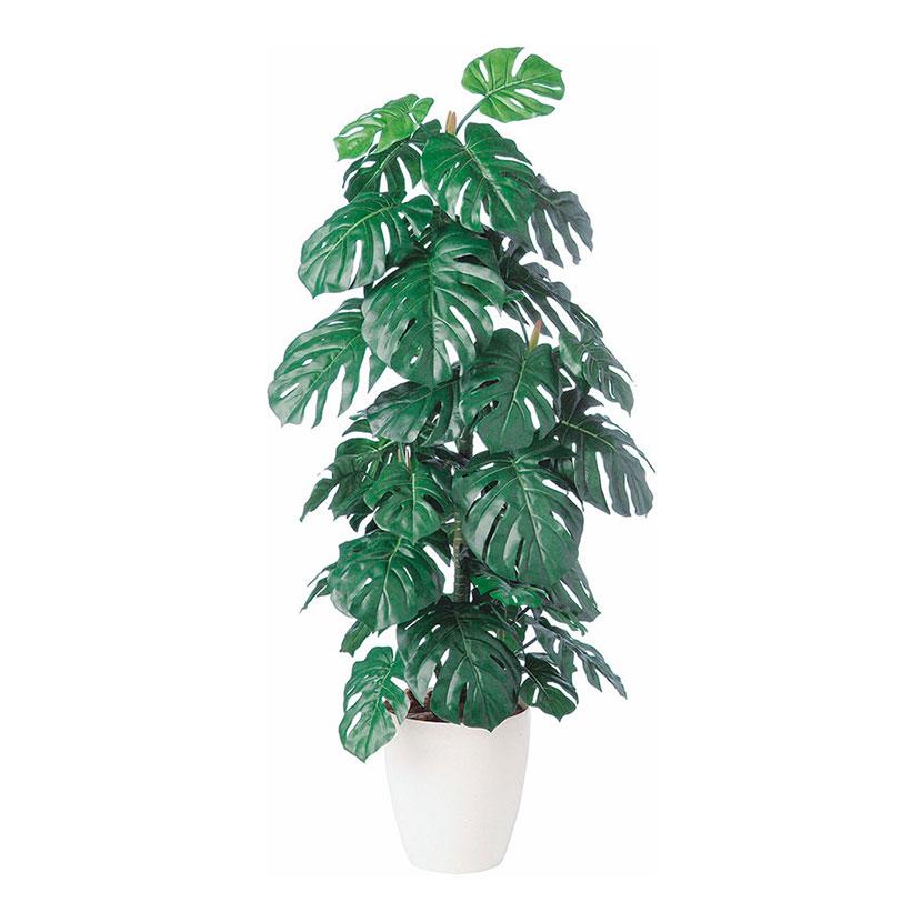 観葉植物 フェイクグリーン 人工 樹木 モンステラ 高さ1400mm Mサイズ 鉢:RP-265 | 