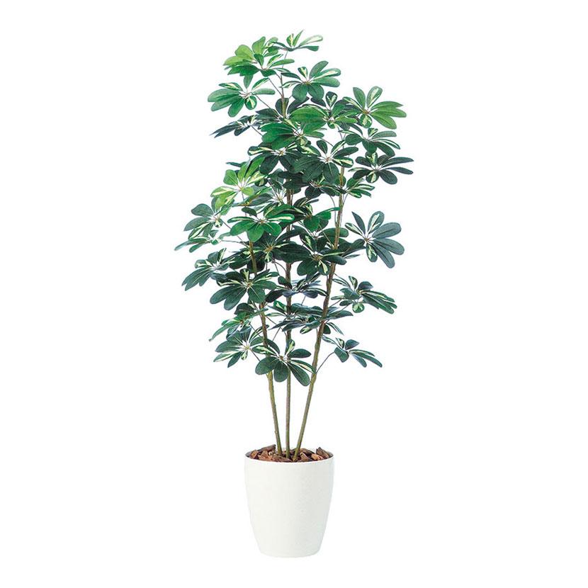観葉植物 フェイクグリーン 人工 樹木 シェフレラ 高さ1500mm Mサイズ 鉢:RP-265 オフィス家具通販のオフィスコム - 通販