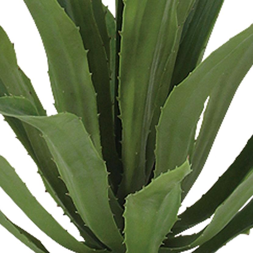 観葉植物 人工樹木 フェイクグリーン 造花 アガベ・アメリカーナ 高さ800mm 鉢:SA-8(BK) |  | 02
