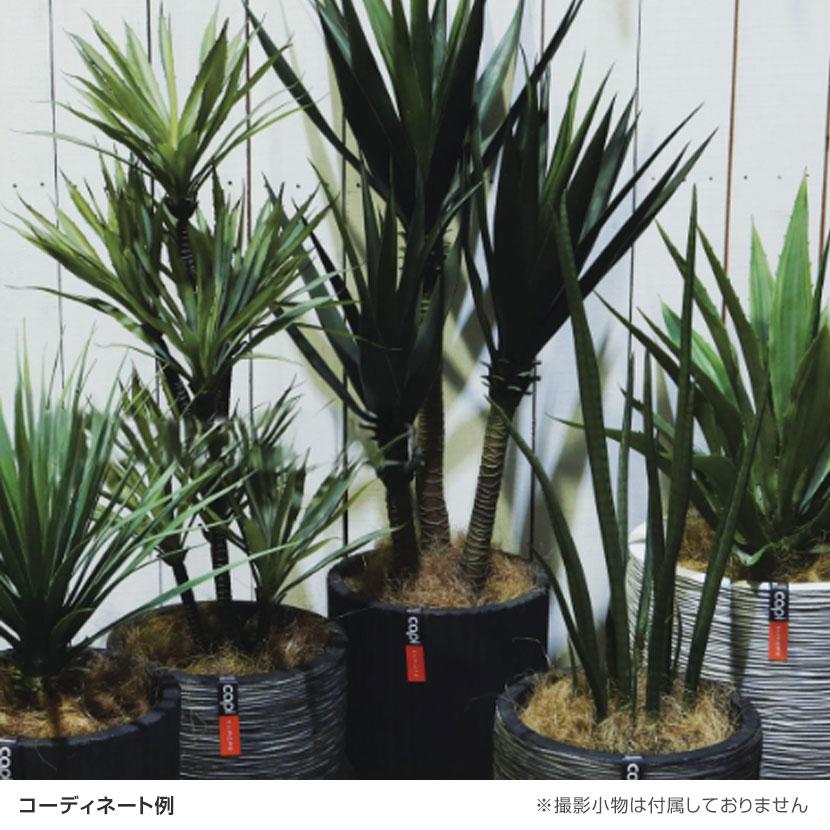 観葉植物 人工樹木 フェイクグリーン 造花 ユッカ・ロストラータ 高さ 