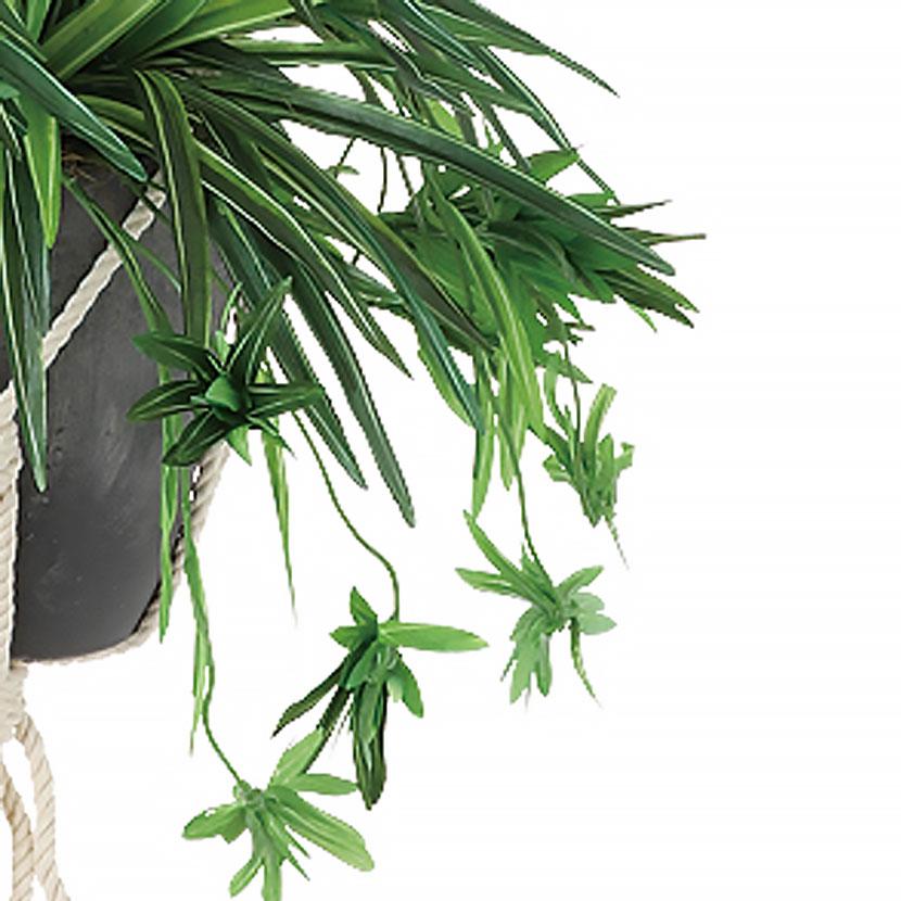 観葉植物 人工樹木 フェイクグリーン 造花 オリヅルラン G 鉢:HP-15