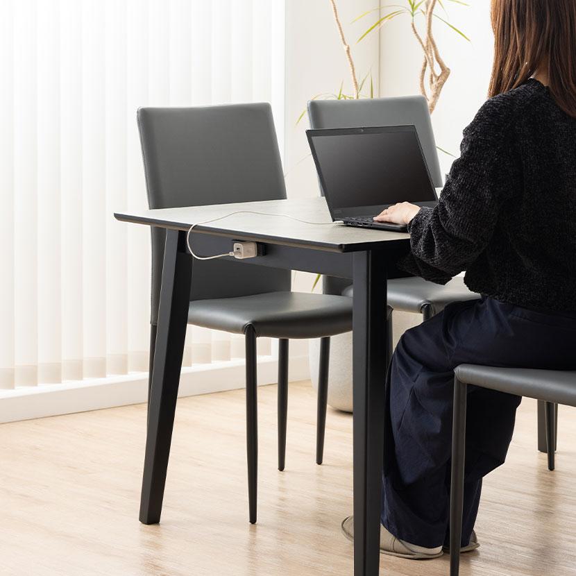 4人用 ダイニングテーブルセット 5点(幅1500mm食卓テーブル×1・食卓