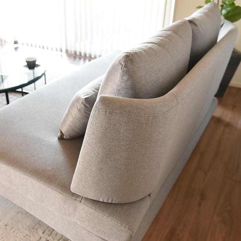 2.5人掛けソファ ローソファ ファブリック カジュアル 可愛い 幅1660×奥行980×高さ810mm | タマリビング | 05