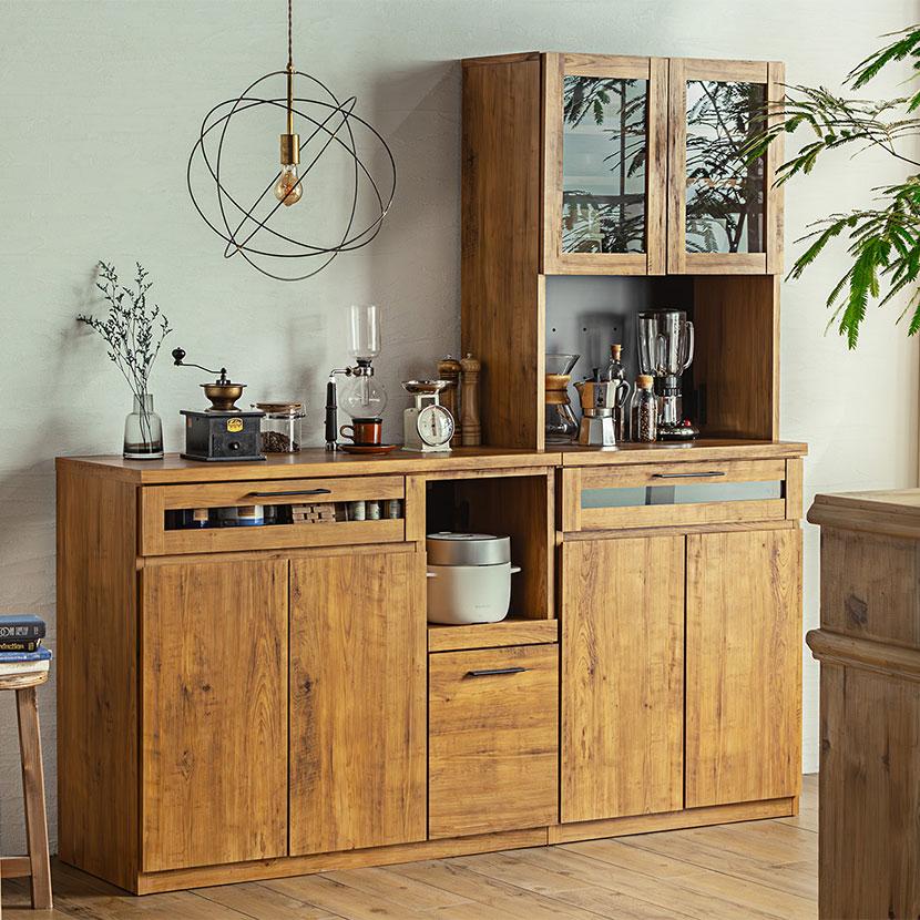 東馬（Tohma） NEITS ネイツ 70KB 食器棚 キッチン収納 幅697×奥行463