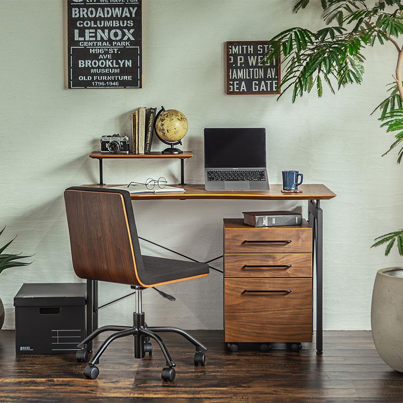 東馬（Tohma） レガリー(レガート)120デスク(ガトーII ブラウン