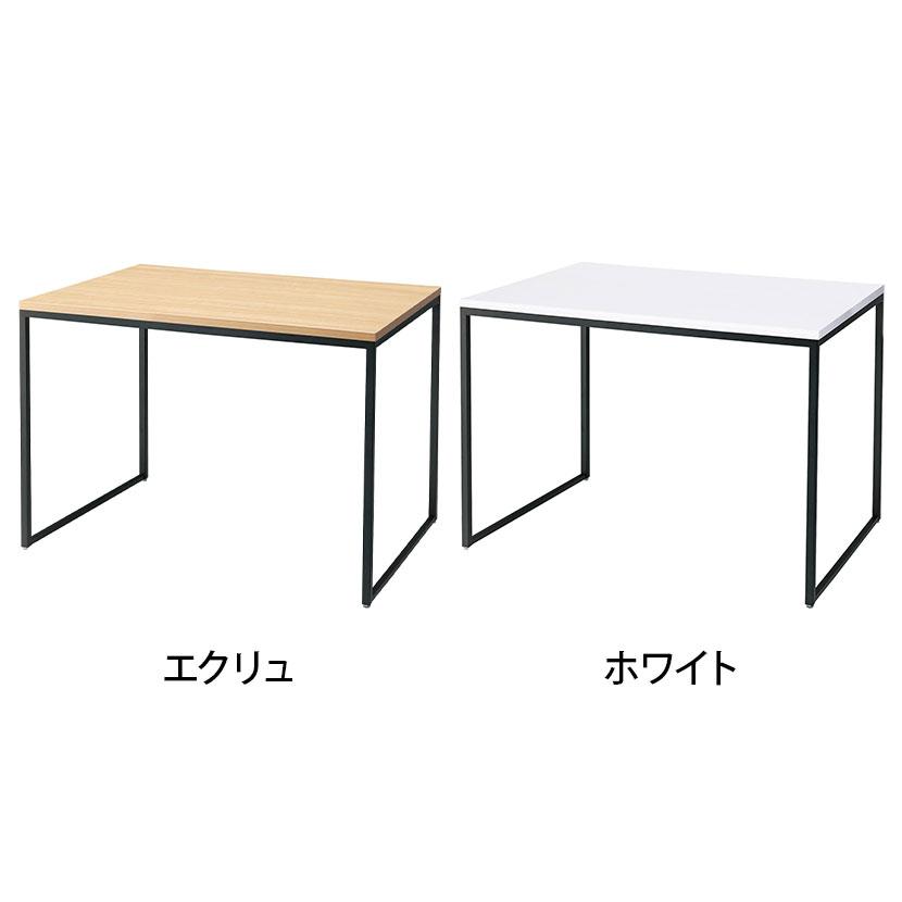 ショーテーブル ブラック脚 木製天板 洋服置き場 幅1200×奥行800×高さ 