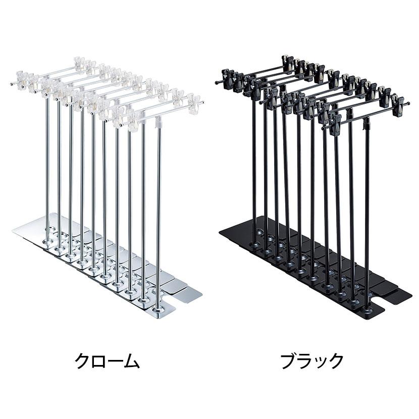 組立済ポップスタンド 10台セット 卓上スタンド 高さ調節可能 掲示用品 POP スタンドポップ T字型 業務用 店頭用 販促什器 店舗什器 アパレル 受付 飲食店_1