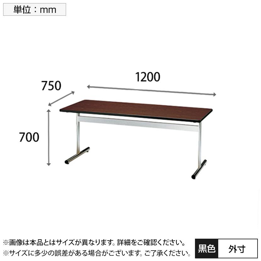 TTシリーズ ミーティングテーブル 角型 幅1200×奥行750mmの画像
