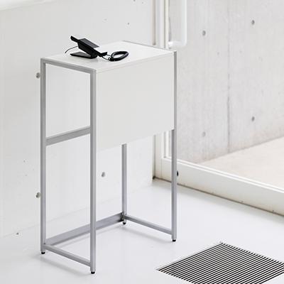 マルチスタンド(受付台・電話台利用可能)前板・棚板共用 幅550mm×奥行350mm×高さ900mm | トヨダプロダクツ | 02