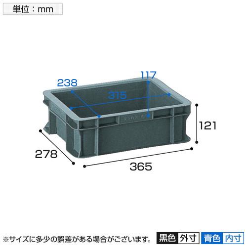 天昇 テンバコ 9 コンテナ 保管 幅365×奥行278×高さ121mm 8.6L | TRUSCO中山 | 02