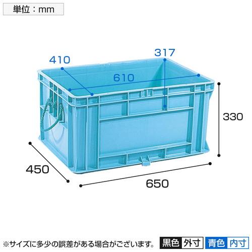 TRUSCO中山 天昇 テンバコ 75 青 コンテナ 保存 幅650×奥行450 TRUSCO中山 天昇 テンバコ 75 青 コンテナ 保存 幅650×奥行450