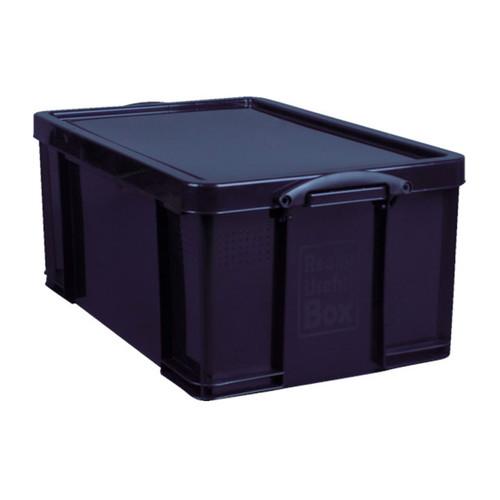 RUP コンテナ Really Useful Box 64L ブラック 64BLK | TRUSCO中山