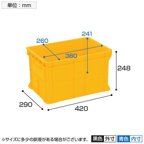 リス B型プラテナーB-24 幅420×奥行290×高さ248mm 23L | TRUSCO中山 | 02