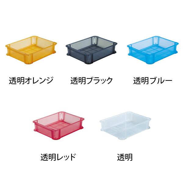 TRUSCO中山 TRUSCO スケルトンカラーコンテナ 6L TSK-6 : オフィス家具