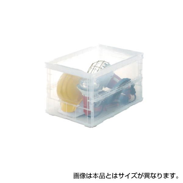 TRUSCO 薄型折リタタミコンテナスケル 40L 透明 TSK-O40B | TRUSCO中山 | 01