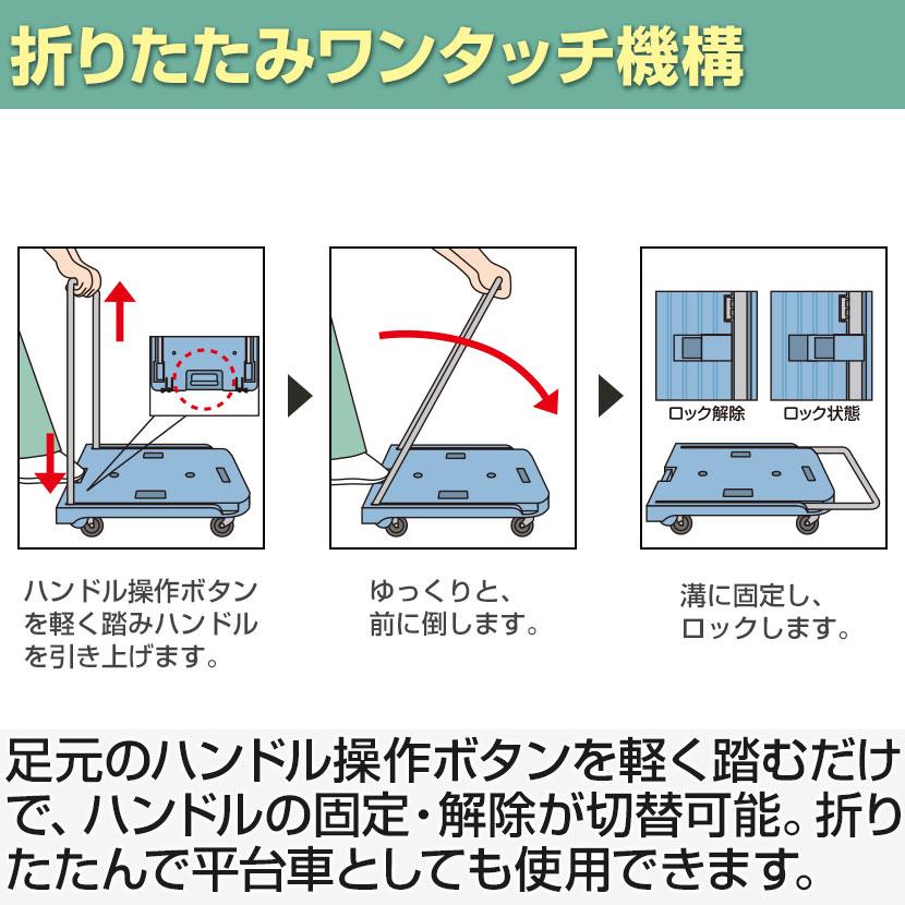 MP-6039N2 | 樹脂台車 コマワリ君 省音G車輪 4色 600×390mm トラスコ中山 (TRUSCO) | TRUSCO中山 | 02