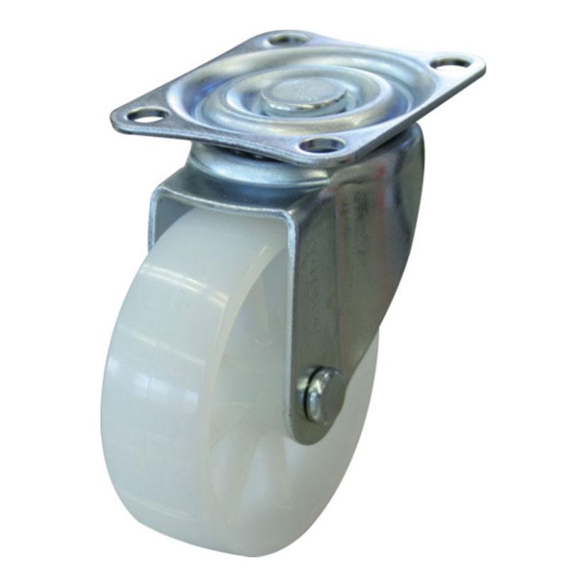 オプション TRUSCO 樹脂製平台車用 自在キャスター 幅58×高さ93mm 直径75mm ナイロン車 TYJ-75NEF | TRUSCO中山