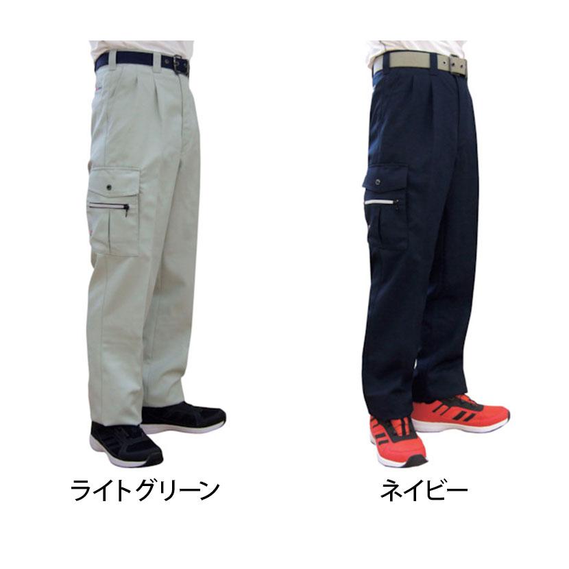 TEAGLES ポリエステルカーゴパンツ 73-125 作業着 サイドポケット付き 一般作業向け オールシーズン着用可能 |  | 02