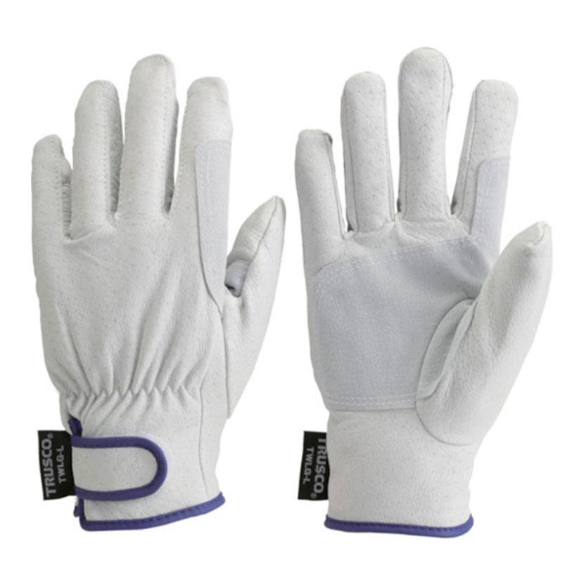 TRUSCO マジック式防寒豚本革手袋 当て付きタイプ TWLG | TRUSCO中山