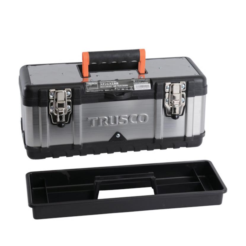 TSUS-3026S ステンレス工具箱 Sサイズ 幅395×奥行180×高さ170mm トラスコ中山 (TRUSCO)/ 389-4851 | TRUSCO中山