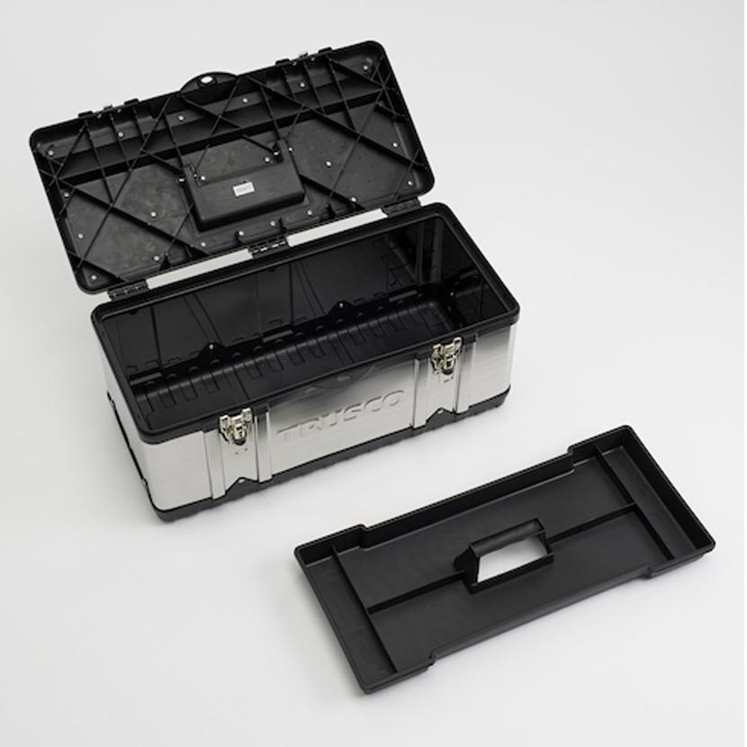 TSUS-3026S ステンレス工具箱 Sサイズ 幅395×奥行180×高さ170mm トラスコ中山 (TRUSCO)/ 389-4851 | TRUSCO中山 | 01