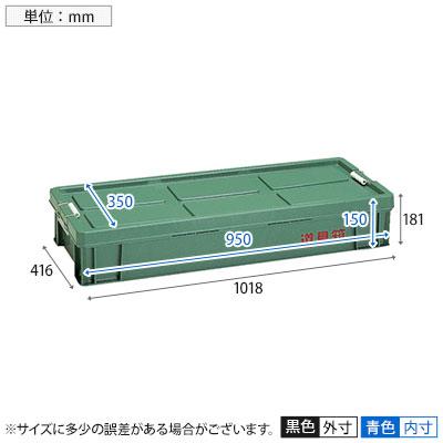 リス 道具箱 KL 蓋ロック機構 高耐久ステンレス金具 | TRUSCO中山 | 02
