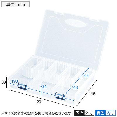 リングスター スーパーピッチ 5.5mm SP-1520Dクリア 仕切り板5.5mmピッチ 調整 プロ仕様 SP-1520D-C | TRUSCO中山 | 01
