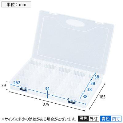 リングスター スーパーピッチ 5.5mm SP-2800Dクリア 仕切り板5.5mmピッチ 調整 プロ仕様 SP-2800D-C | TRUSCO中山 | 01