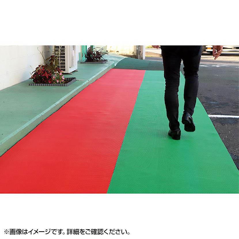 カーボーイ 安全歩行マット すべり止め 現場の足元整備 全面メッシュ構造 1200×6000mm | TRUSCO中山 | 03