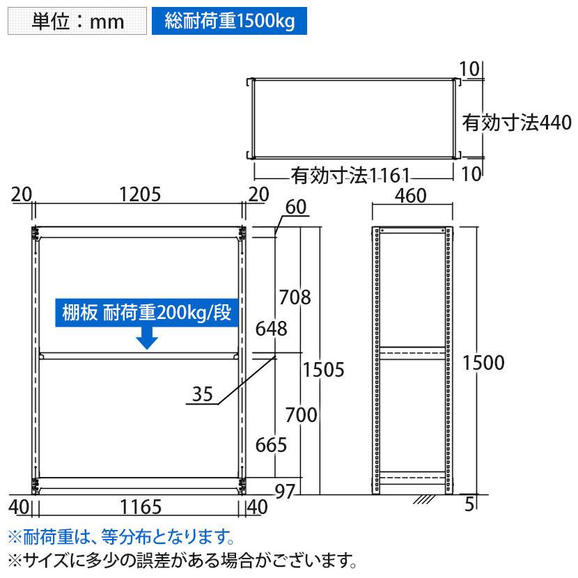 本体 Trusco M2型軽中量棚 幅1460 奥行300 高さ2400mm 5段 単体 ネオグレー 450 0733 Tr 3104 オフィス家具通販のオフィスコム 通販 Yahoo ショッピング