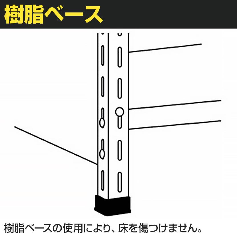 TRUSCO 軽量棚背板・側板付き 幅1200×奥行600×高さ2100mm 5段 ネオグレー 502-3220の画像