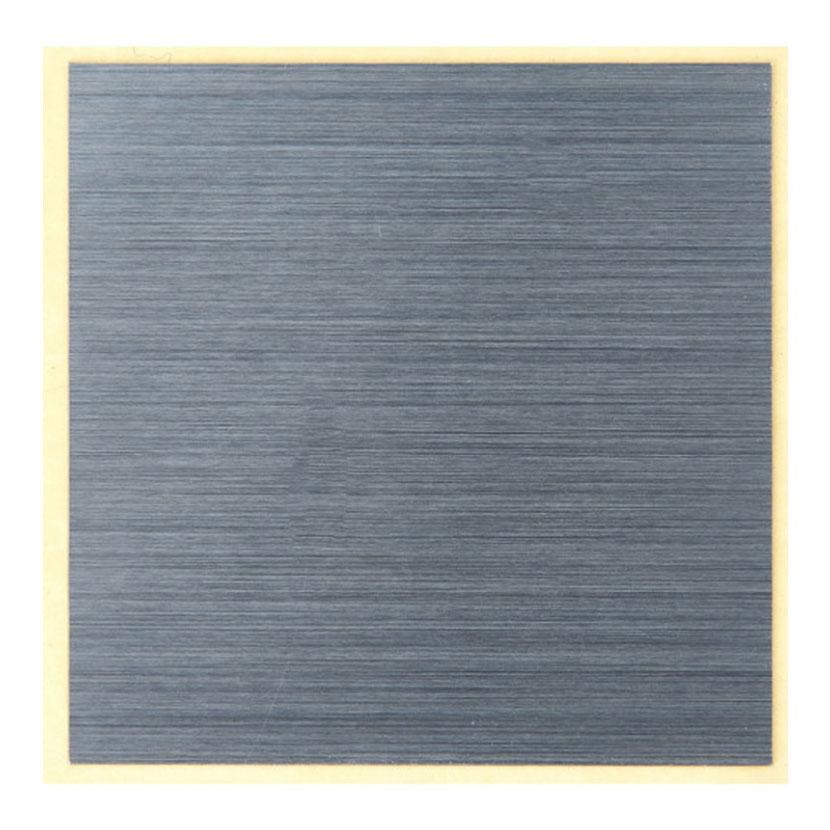 TRUSCO 衝突防止シール 正方形 ヘアライン銀艶 縦30×横30mm 24枚入り | TRUSCO中山