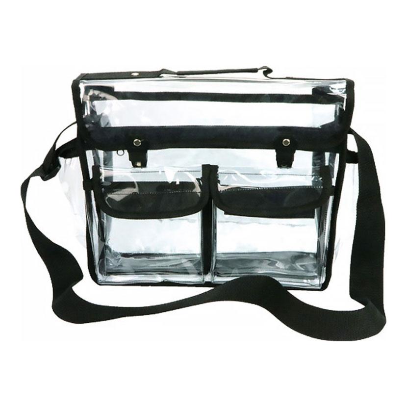 TRUSCO エンジニアクリアバッグ ポケット幅370×奥行120×高さ300mm | TRUSCO中山