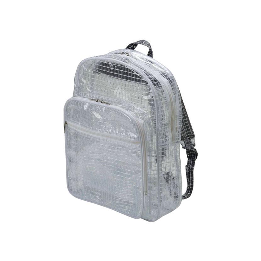 TRUSCO エンジニアクリアバッグ リュック 幅300×奥行100×高さ420mm | TRUSCO中山