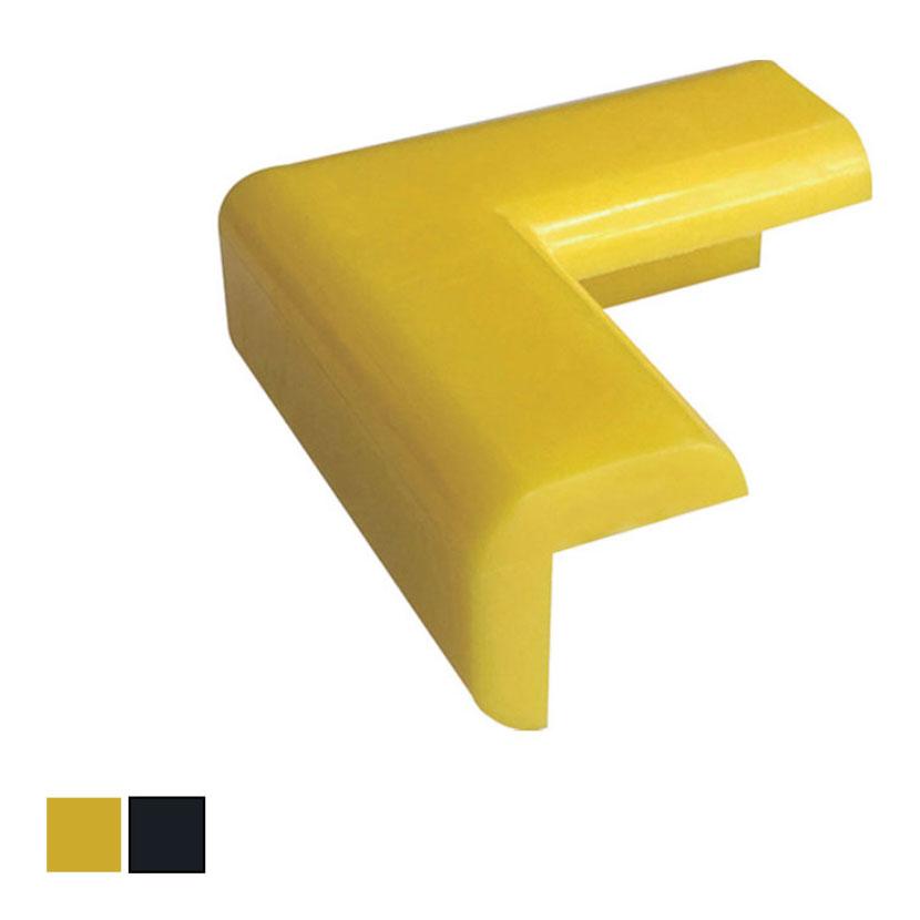 TRUSCO 屋外用安心クッションコーナー 極細 縦37×横37×高さ15mm 1本入り | TRUSCO中山