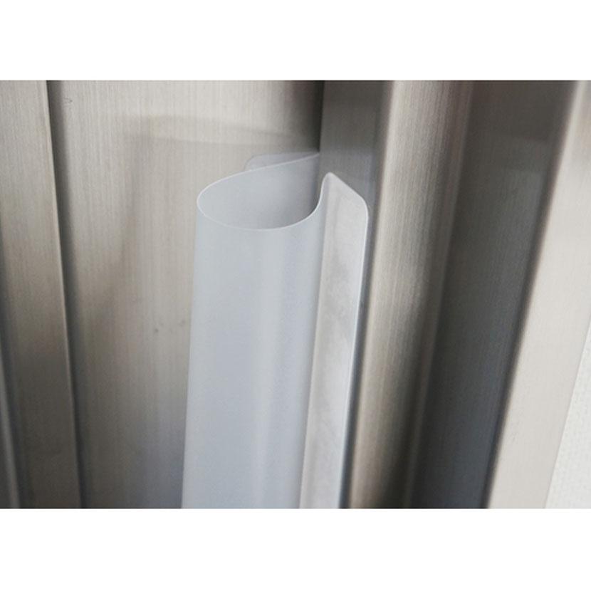 TRUSCO PP指詰め防止ストッパー 透明 幅190×長さ440mm 2個入り | TRUSCO中山 | 01