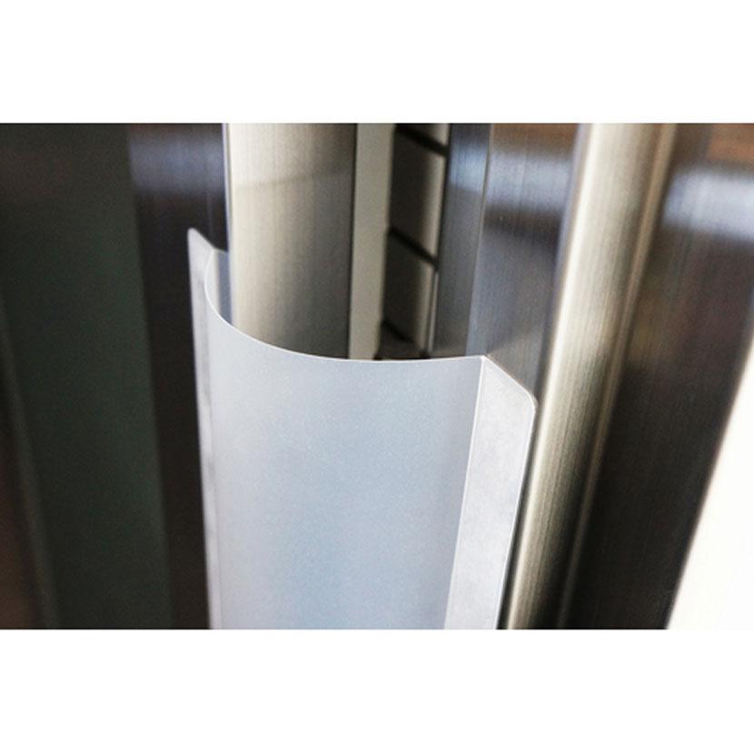 TRUSCO PP指詰め防止ストッパー 透明 幅190×長さ440mm 2個入り | TRUSCO中山 | 02