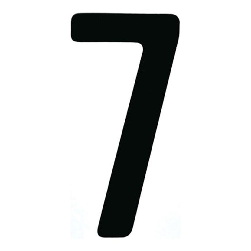 TRUSCO カッティング文字 黒 7 縦50×横25mm | TRUSCO中山