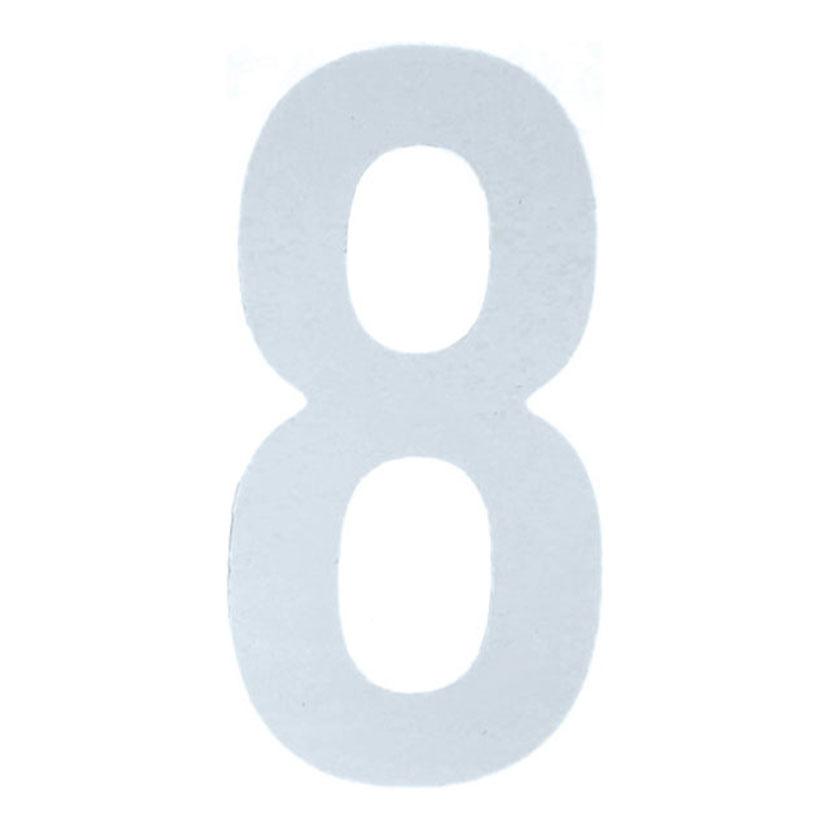 TRUSCO カッティング文字 白 8 縦50×横25mm | TRUSCO中山