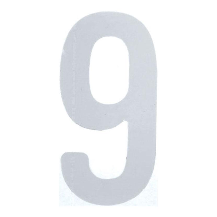 TRUSCO カッティング文字 白 9 縦50×横25mm | TRUSCO中山