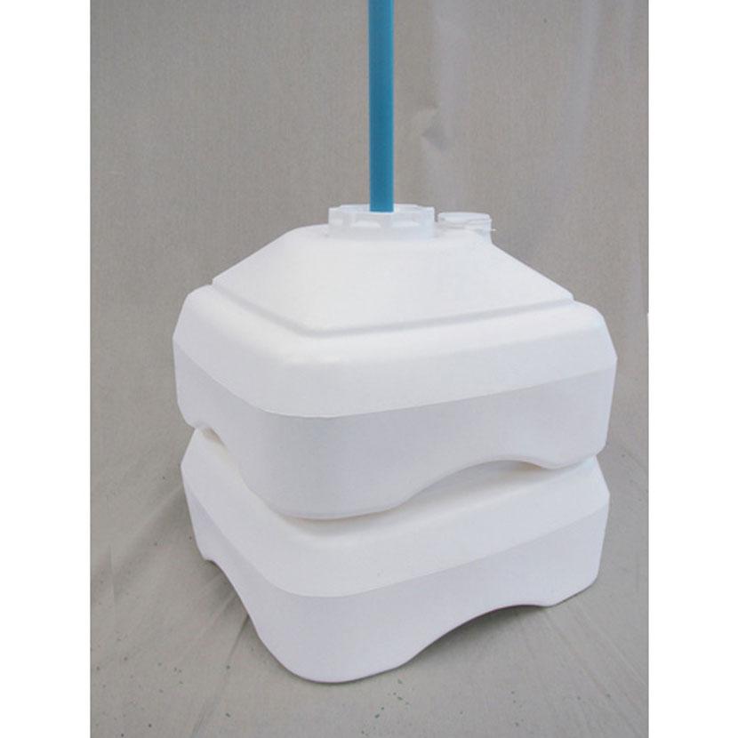 TRUSCO のぼり用注水式ベース 11L 幅340×奥行340×高さ200mm | TRUSCO中山 | 03