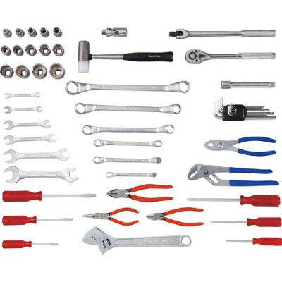 スーパー プロ用両開工具セット 3段式 デラックスタイプ S5000DS | TRUSCO中山 | 02